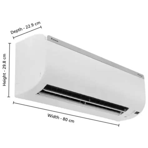 Daikin 1 Ton 3 Star Split Inverter AC With PM 2 5 Filter White