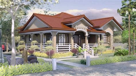 Bungalow House Design With Terrace In Philippines Misli Poklave
