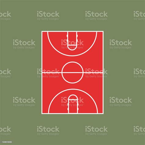 Basketball Court Vector Stock Illustration Download Image Now