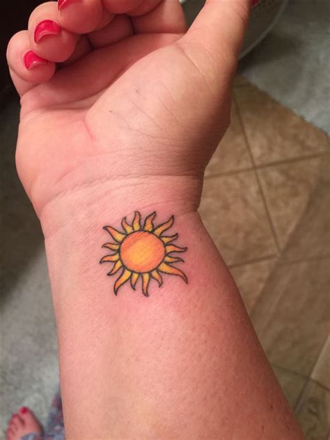Watercolor Sun Tattoo Designs Ideas And Meaning Tattoos