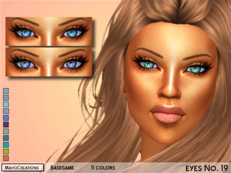 The Sims Resource Eyes No 19 By Mahocreations • Sims 4 Downloads