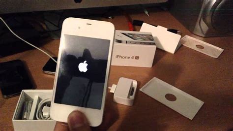 Iphone 4s White Unboxing Youtube
