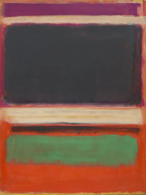 Mark Rothko No 61 Rust And Blue 1953 Color Field