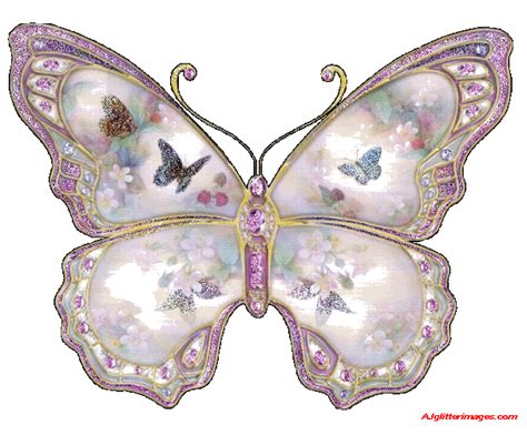 Butterfly  Graphics Ajglitterimages Purple Butterfly Butterfly