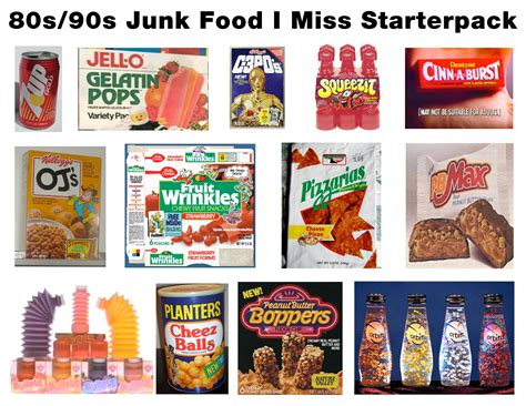 Junk food 90's snacks philippines. 80s/90s Junk Food I Miss Starterpack : starterpacks