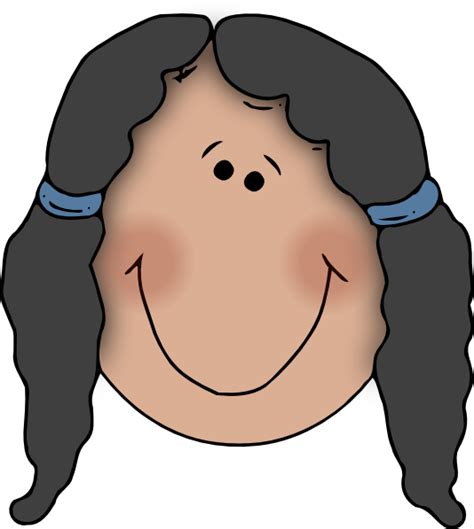 Girl Face Cartoon Clip Art At Vector Clip Art