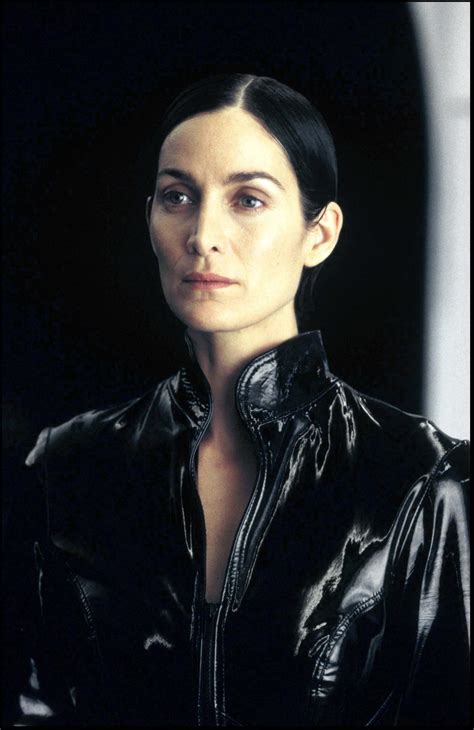Carrie Anne Moss Trinity The Matrix Carrie Anne Moss Trinity Matrix The Matrix Movie