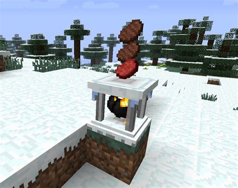 The world is melting in this minecraft multiplayer survival mod with spycakes! Crafting Pillar mod - Multiplayer FIX Minecraft Mod