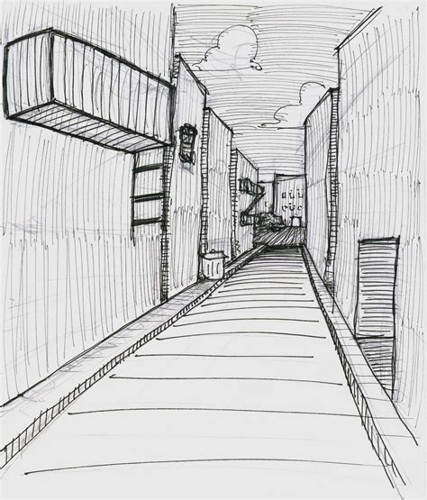 Alley Drawing At Explore Collection Of Alley Drawing
