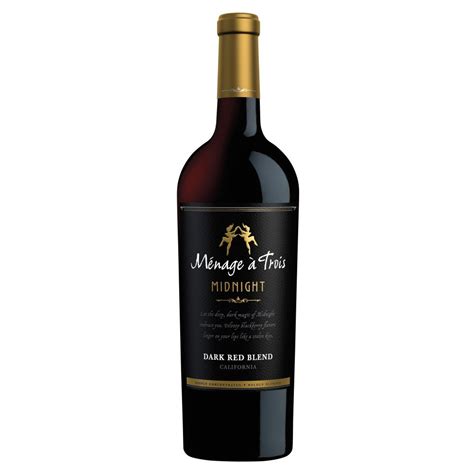 Menage A Trois Midnight Red Blend Wine Shop Wine At H E B