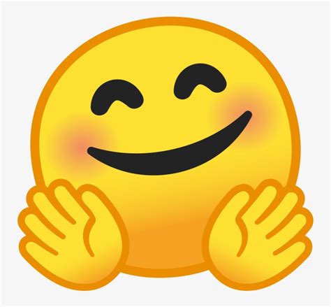 Noto Emoji Pie 1f917 Android Hug Emoji 768x768 Png Download Pngkit