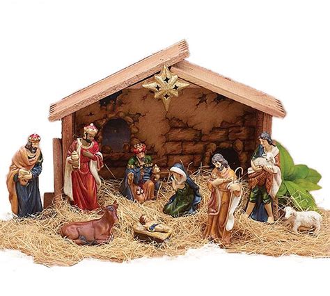 Nativity Scene Figurines Christmas Wikii