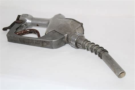 Vintage Handle, Husky 1A, Gas Pump Handle, Industrial Handle