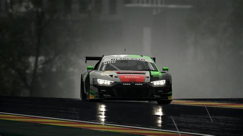 Assetto Corsa Competizione Audi R Lms Evo Spa Youtube