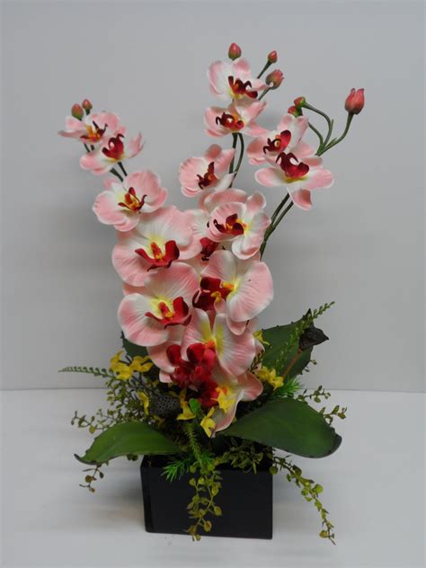 Orchid Arrangement Pink Colored Orchid Arrangement Elegant Orchid Arrangement Orchid Floral