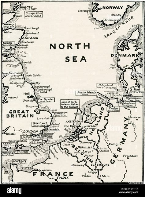 Map World War One Hi Res Stock Photography And Images Alamy