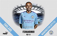 Download wallpapers Fernandinho, Manchester City FC, portrait ...