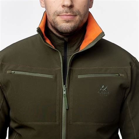 Kjøp Alaska Ms Kodiak Aps Reversible Jacket Hunter Greenorange