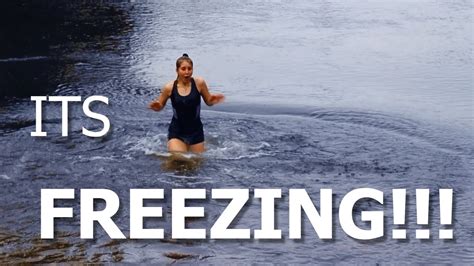 Swimming In Freezing Cold Water Youtube