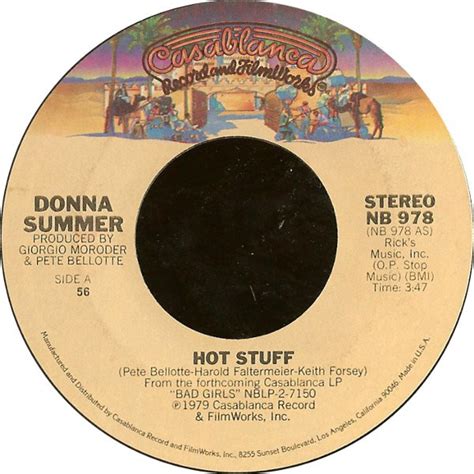 Donna Summer Hot Stuff Vinyl 7 45 Rpm Single Discogs