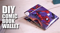 Mad Stuff With Rob - DIY Comic Book Wallet, Superhero Special
