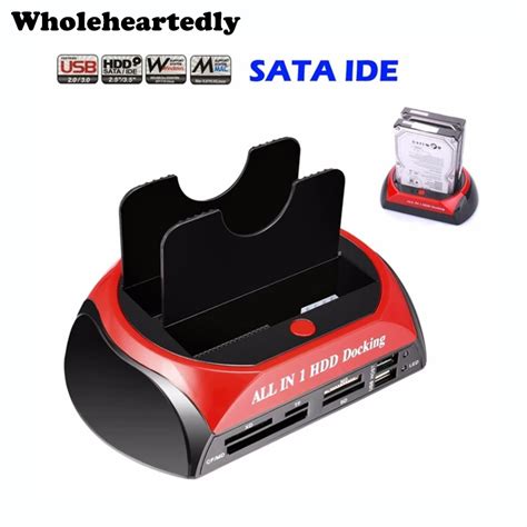 Ide Sata Dual All In 1 Hdd Dock Docking Station Hard Disk Drive Hdd 25