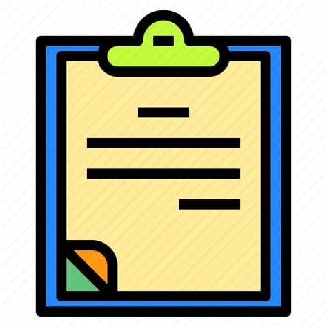 Clipboard Document File Files Folder Icon Download On Iconfinder