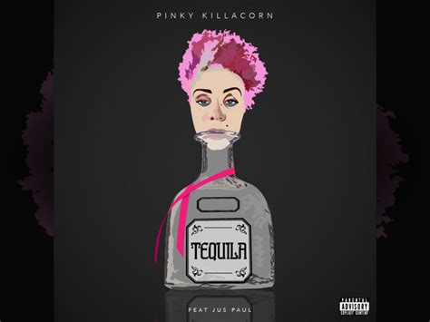 Tequila Cover Artwork For Rapper Pinky Killacorn By Morgan Hatton On