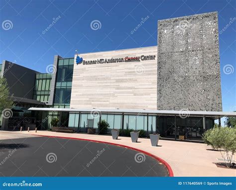 Banner Md Anderson Cancer Center Editorial Stock Image Image Of
