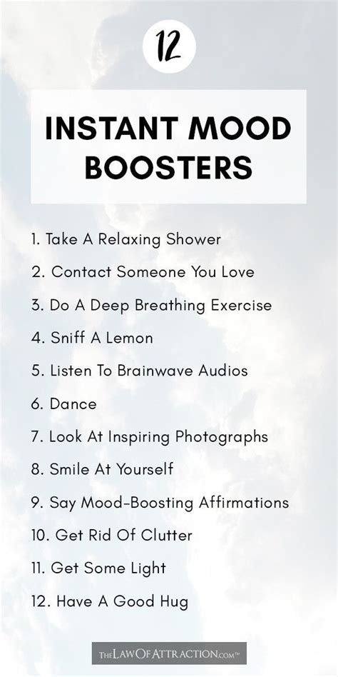 12 Instant Mood Boosters That Improve Mood And Energy In 5 Minutes