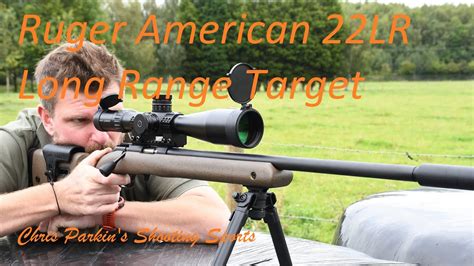 Ruger American Rimfire 22 Lr Long Range Target Review Youtube