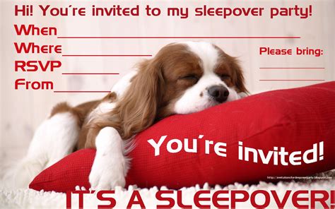 dog sleep  invitation templates