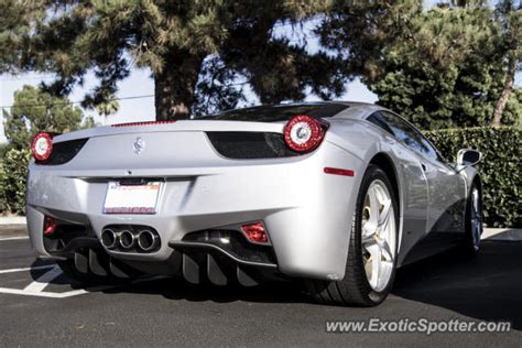 Ferrari 458 Italia Spotted In Orange California On 11262012 Photo 2