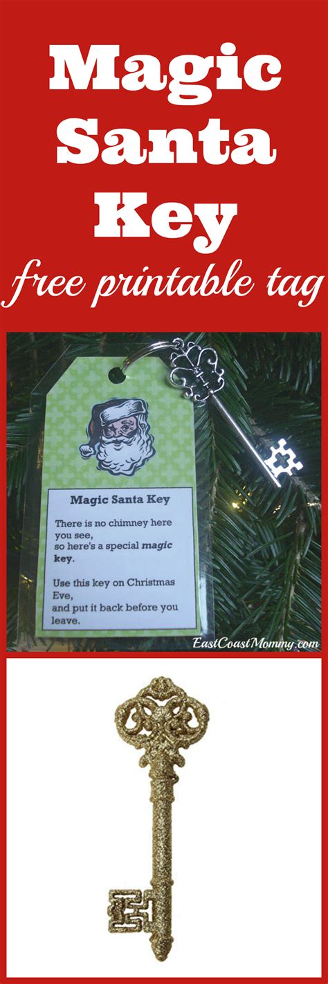 Magic Santa Key With Free Printable Santas Magic Key Free