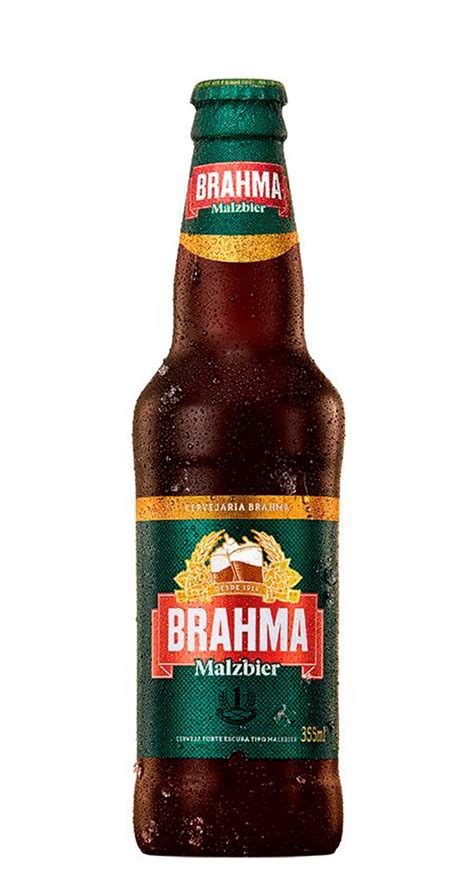 Cerveja Brahma Malzbier Long Neck 355ml Imigrantes Bebidas