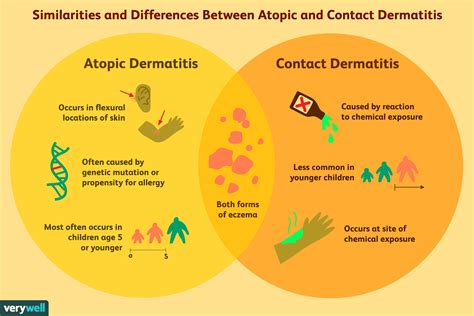 Las Diferencias Entre Dermatitis Atópica Y De Contacto Medicina Básica