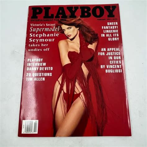 Playboy Magazine February Jennifer Leroy Playmate Victoria Secret