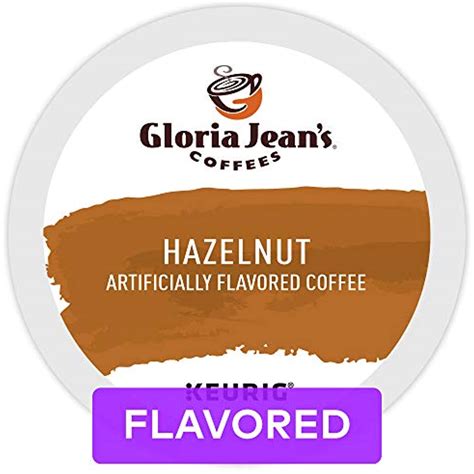 Gloria Jeans Coffees Hazelnut Single Serve Coffee K Cup Pod Flavored