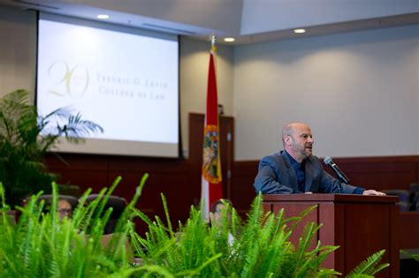 Remembering Fredric G Levin Levin College Of Law Levin College Of Law