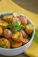 These Oven Roasted Baby Red Potatoes are crisp on the outside and ...
