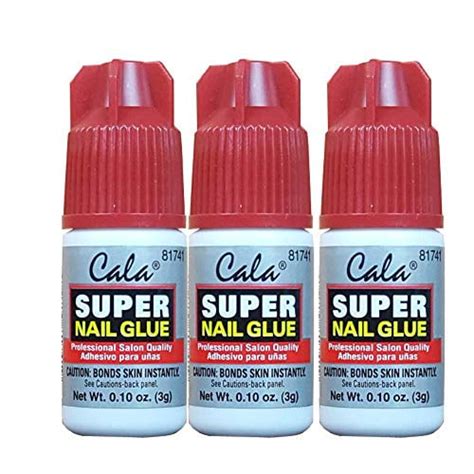 3 Bottles Super Nail Glue Professional Salon Qualityquick And Strong