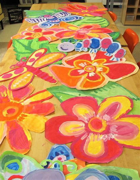 Spring Art Projects Elementary Art Projects Art Lessons Elementary