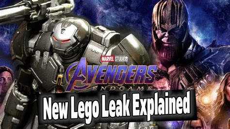 new avengers endgame lego leak explained big scenes spoiled youtube