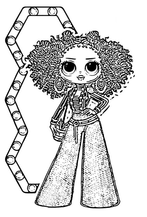 32 Lol Omg Coloring Pages Queen Bee Kids Coloring