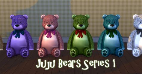 Sims 4 Cc Juju Bears Series 1