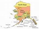 Alaska County Map stock vector. Illustration of county - 173162435