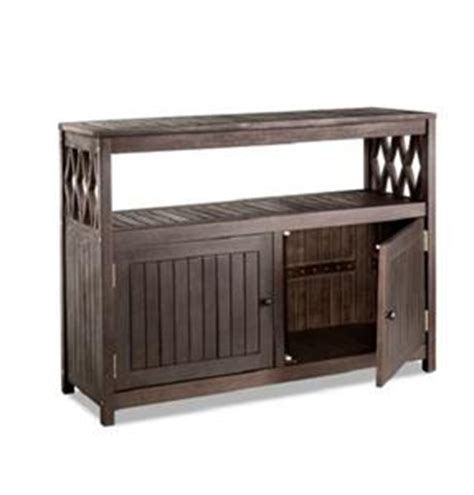 Find furniture & decor you love at hayneedle, where you can buy online while you explore our room designs and curated looks for tips, ideas & inspiration to help you along the way. Espresso Outdoor Eucalyptus Wood Sideboard Buffet Server ...