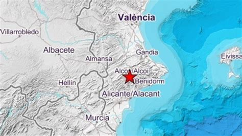 Registrado Un Terremoto De Magnitud 24 En Alcoy Alicante