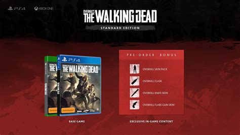 Overkills The Walking Dead Xbox One Pre Order Now At Mighty Ape