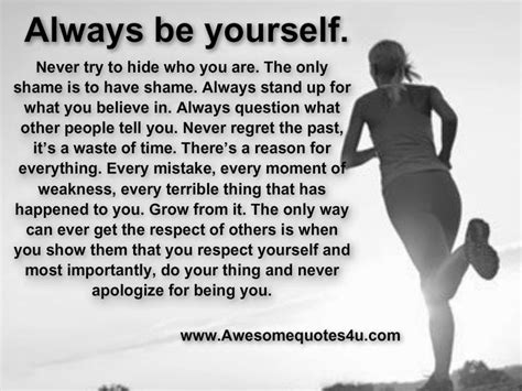 Awesome Quotes Always Be Yourself